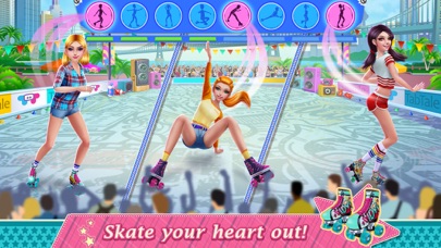 Roller Skating Girls Screenshot