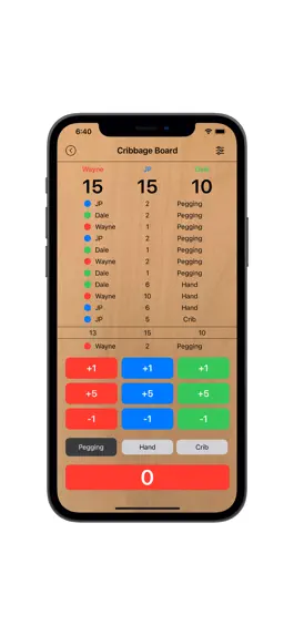 Game screenshot Cribbage Board ‎ apk