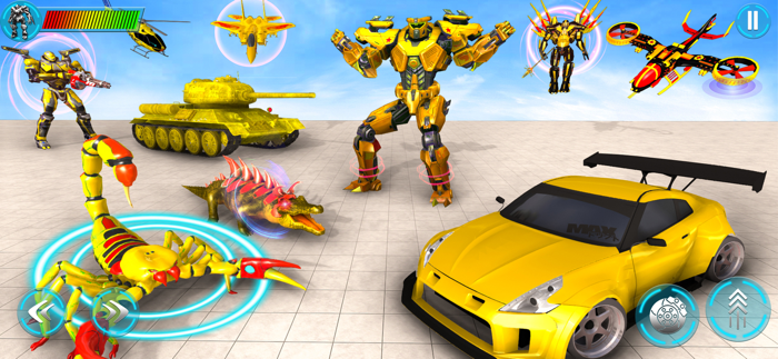 Scorpion Tank Robot Transform