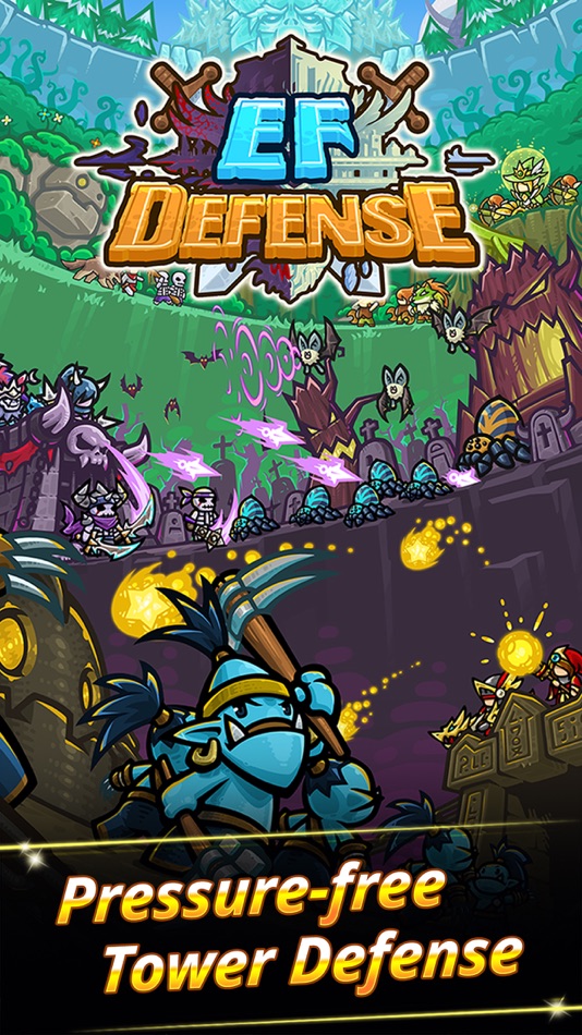 #1. EF Defense (iOS) By: MANA GAME FACTORY PTE. LTD.