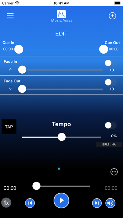 MusicMills Screenshot
