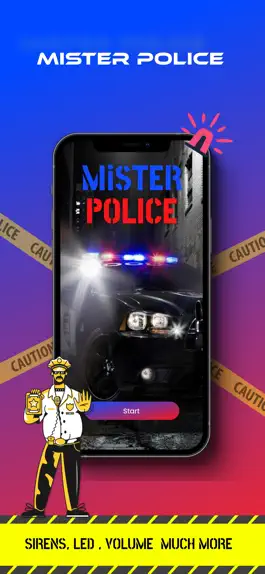 Game screenshot Mister Police Siren & Flasher mod apk
