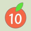 Make 10 - apple number icon