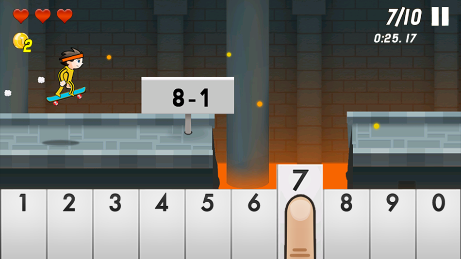 #5. Number Run (iOS) 由: Ignacio Schiefelbein