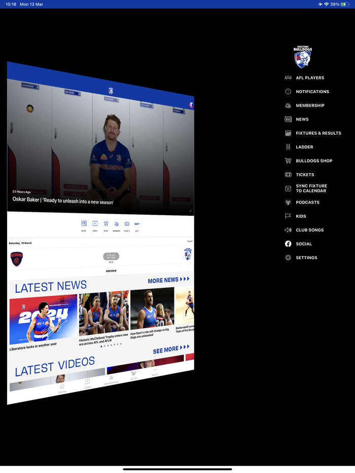 Western Bulldogs Official App