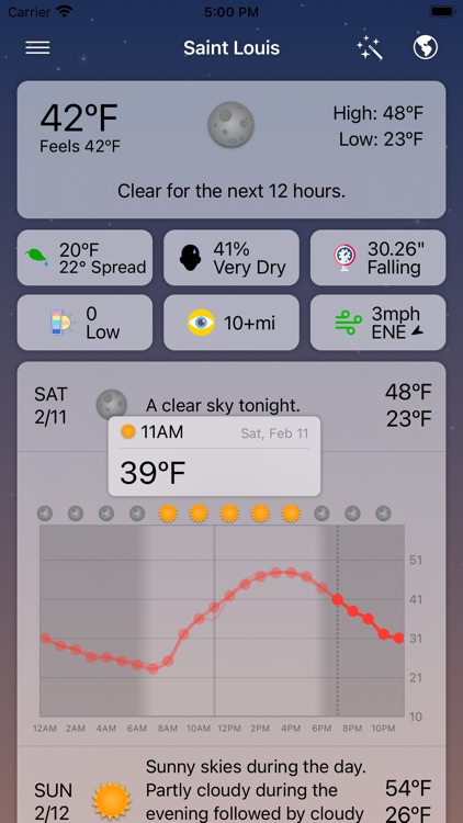 Forecast Bar - Weather + Radar screenshot-6