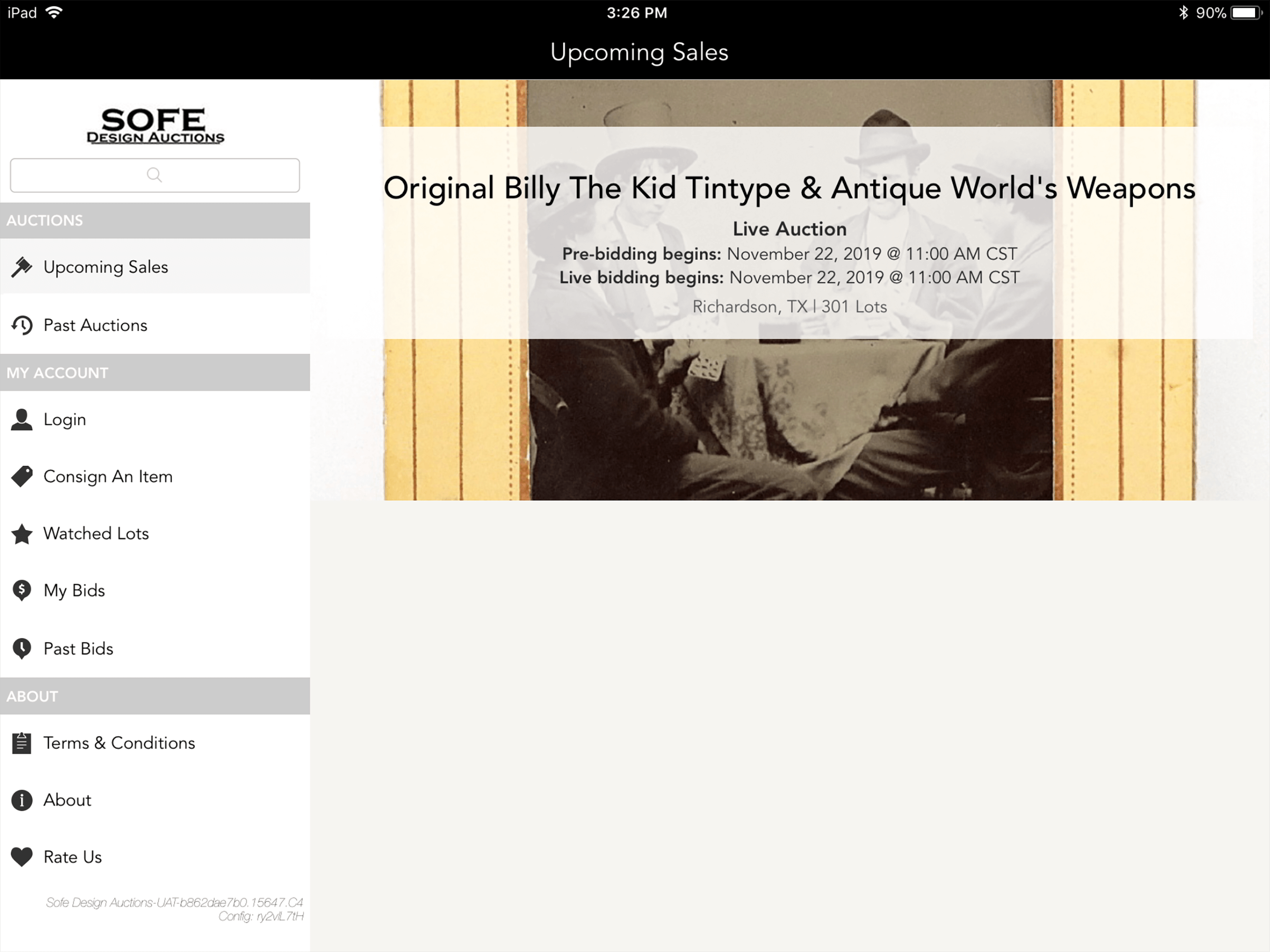 Sofe Design Auctions