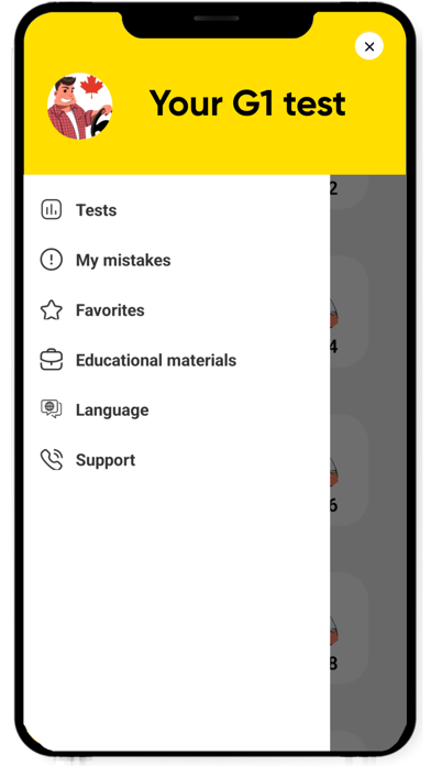 Pro version G1 test Ontario Screenshot