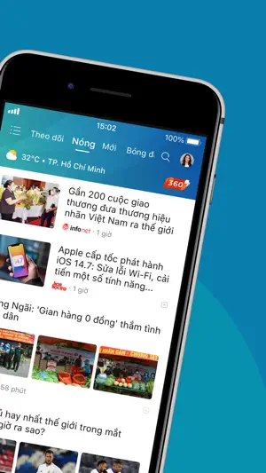 Báo Mới: Đọc Báo, Tin Mới 24h screenshot 2