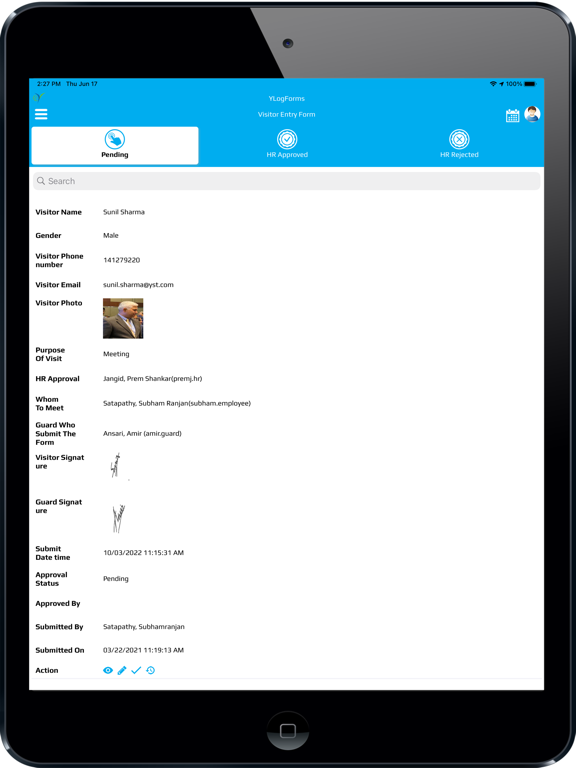 Screenshot #6 pour YLogForms