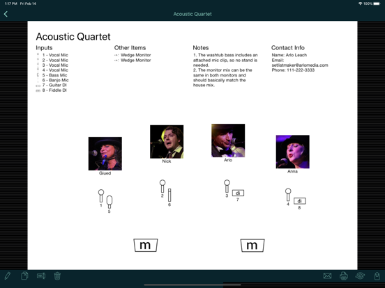Screenshot #4 pour Stage Plot Maker