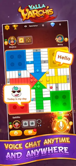 Game screenshot Yalla Parchis apk