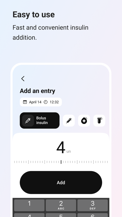 DiaDaily: Your diabetes diary Screenshot