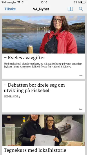 Vesteraalens Avis screenshot 2