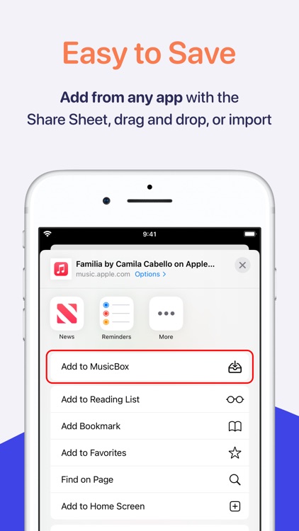 MusicBox: Save Music for Later screenshot-3