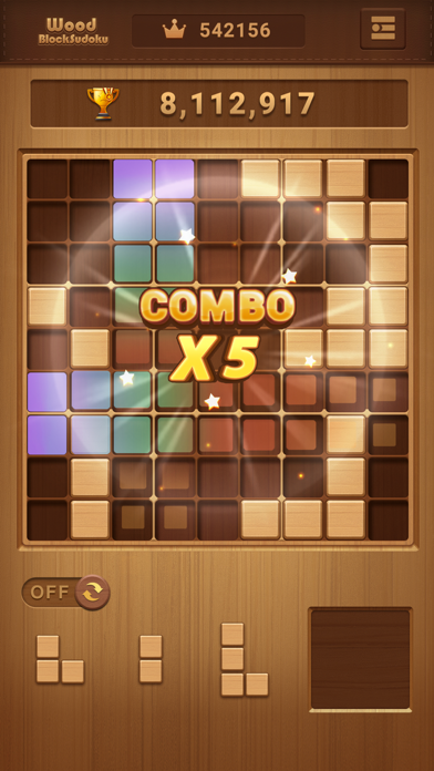 Screenshot #2 pour Block Puzzle-Wood Sudoku Game