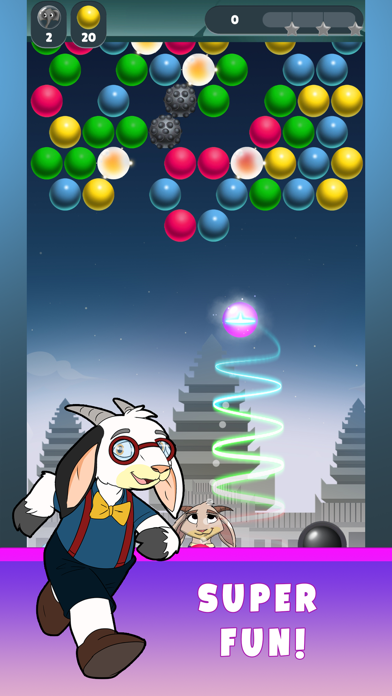 Bad Wolf! Bubble Shooter Screenshot