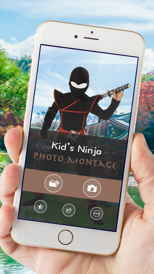 Kid’s Ninja Photo Montage - 1.2 - (iOS)