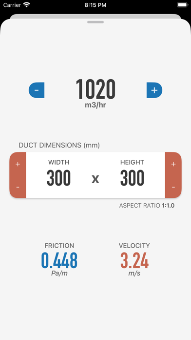 Ductulator Duct Sizingのおすすめ画像5