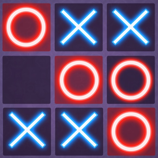 Tic Tac Toe 2 Player:Glow XOXO for Android - Download