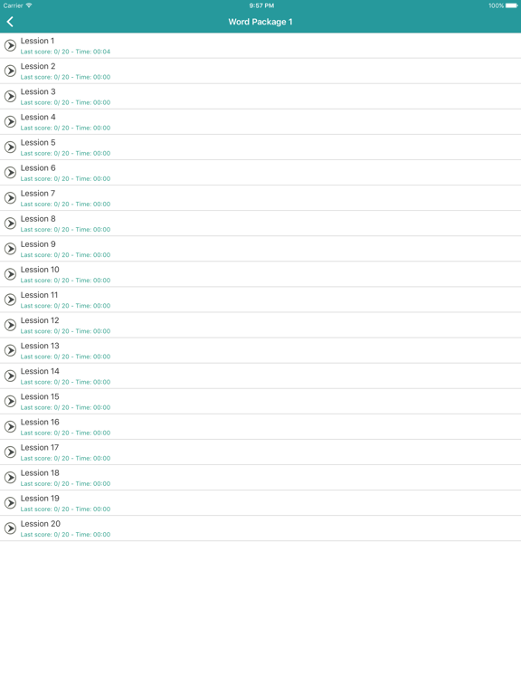 Screenshot #6 pour IELTS 4000 Academic Words Pro