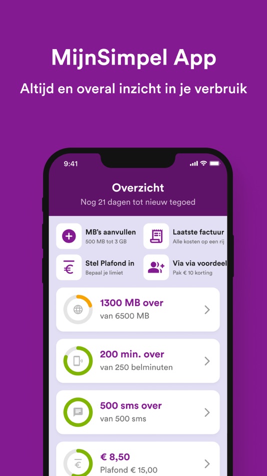#1. Simpel (iOS) Podle: Simpel.nl B.V.