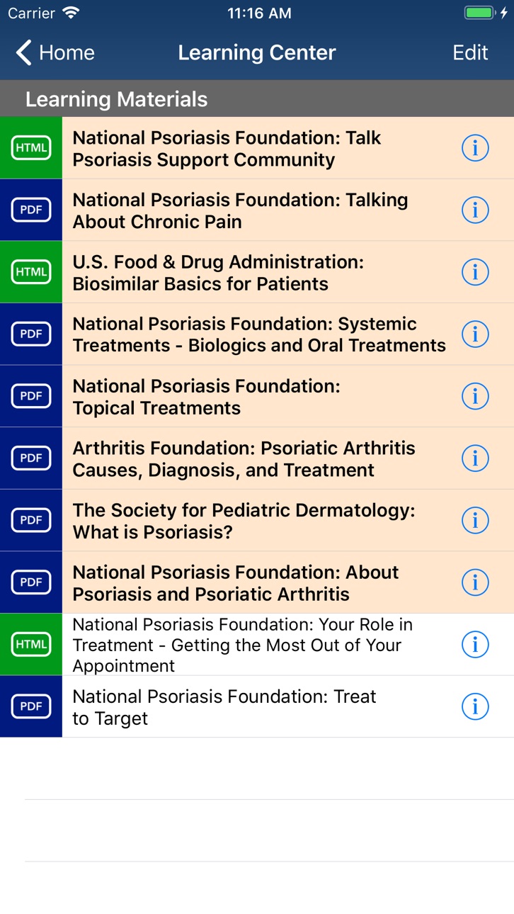 iPhone screenshot