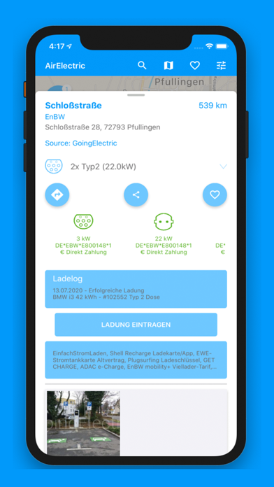 Screenshot #3 pour AirElectric-EV charging