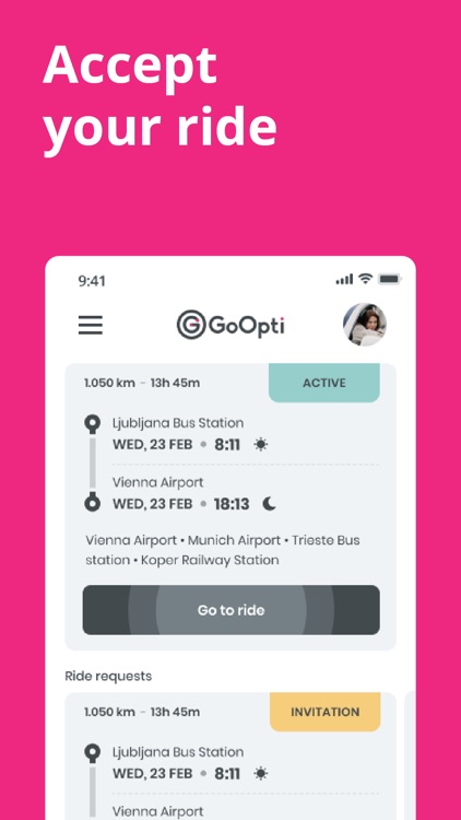 GoOpti Driver App