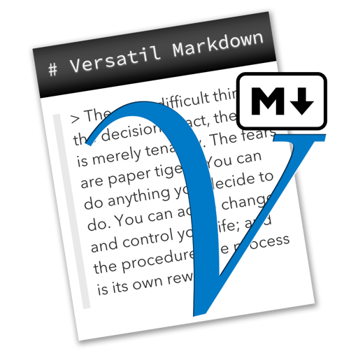 Versatil Markdown app icon