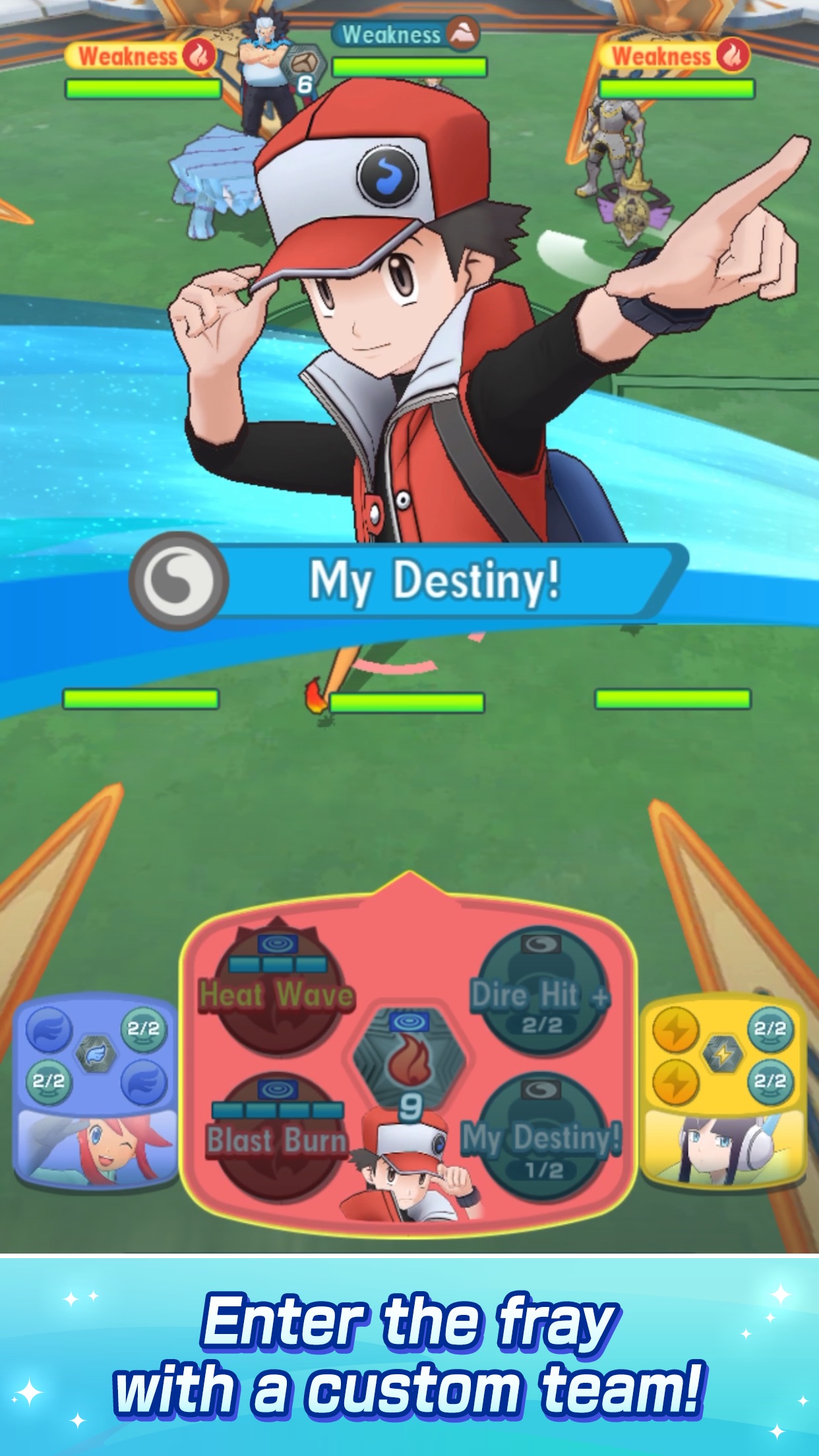 Screenshot do app Pokémon Masters EX