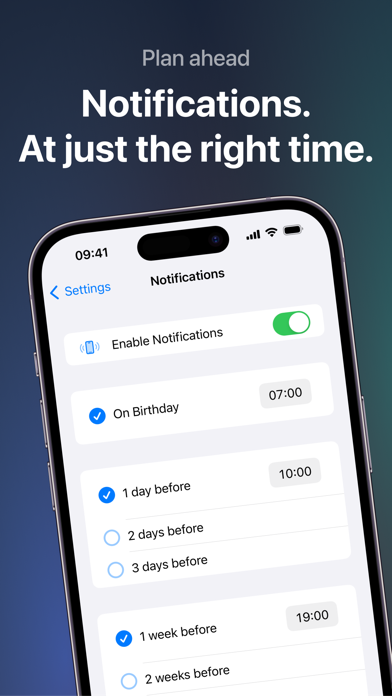 Happy Birthday Widget Screenshot