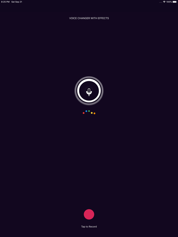 Screenshot #4 pour Voice Changer With Effect