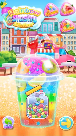Game screenshot Rainbow Frozen Slushy Truck hack