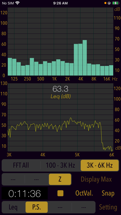 Sound Level Analyzer PRO screenshot1