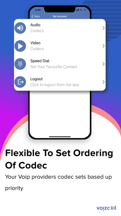 VoizCall Screenshot