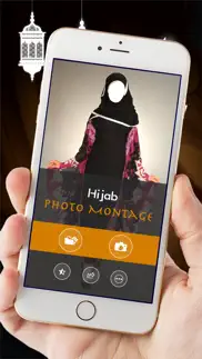 hijab photo montage iphone screenshot 2