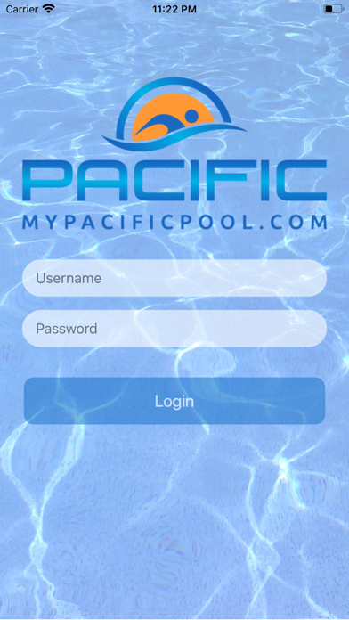 Pacific Pools Mobile Screenshot