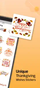 Thanksgiving Stickers! screenshot #6 for iPhone