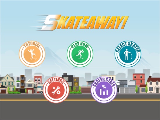 Skateaway! iPad screenshot