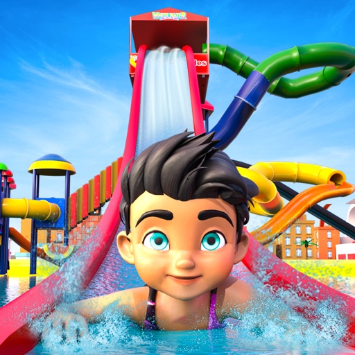 Summer Slide Water Park Games icon