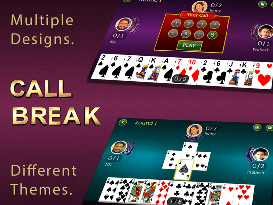 Screenshot #5 pour Callbreak Ludo Rummy Solitaire