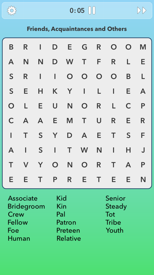 #1. Word Search Classic Ultimate (iOS) By: Michael Lippold