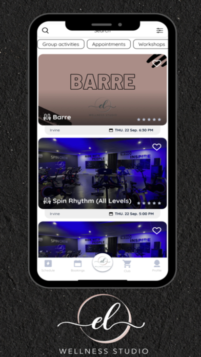 El Wellness Studio Screenshot