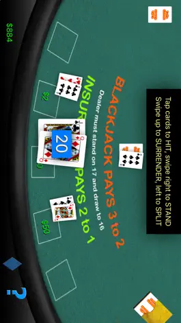 Game screenshot Play 21 (Blackjack) apk