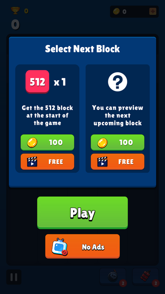 #4. Drop Number: Merge Puzzle (iOS) By: Serhii Hryn