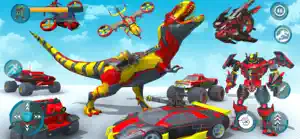 Dino War Robot Car Battle screenshot #4 for iPhone