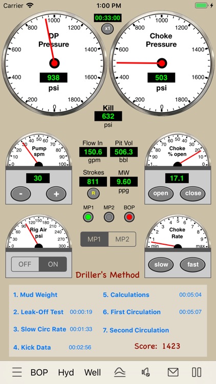 Driller's Method Simulator