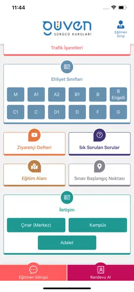 Game screenshot Güven Sürücü Kursları apk