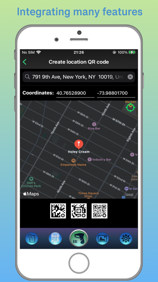 #4. Green QR & Barcode Scanner (iOS) 由: Hoang Linh